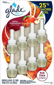 img 1 attached to 🍎 Glade Limited Edition PlugIns Scented Oils Refills - Apple Cinnamon (Pack of 8)