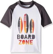 childrens place sleeve rashguard classic boys' clothing in swim logo