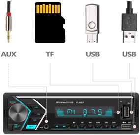 img 1 attached to Single Bluetooth Hands Free Calling Receiver