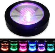 enhance your drink experience with lafeina rechargeable beverage luminous coasters логотип