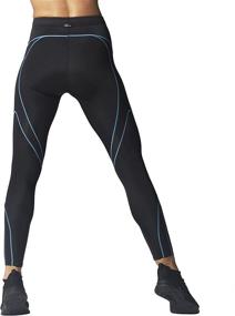 img 2 attached to 🩳 Women's Mid Rise Full Length Stabilyx Compression Leggings for Enhanced Support - CW-X