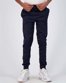 img 3 attached to Спортивные тренировочные брюки для мальчиков 👖 от Real Essentials - премиум одежда