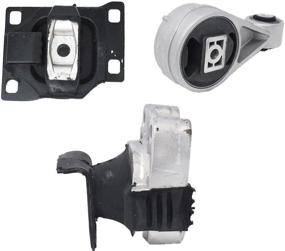 img 1 attached to ENA Motor Mount Set of 3 Compatible with Ford 2005-2007 Focus 2.0L Auto Trans - A5312 A2939 A2986 Replacement