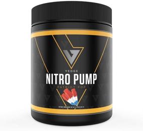 img 4 attached to 🌱 Vedge Nutrition Patriot Pop Nitro Pump - Vegan Pre-Workout (Stim-Free) | Dairy-Free, Soy-Free, Non-GMO | Long-Lasting Energy with No Crash | 40 Servings