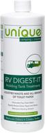 🚽 powerful rv digest-it: eliminate odors & break down waste with this concentrated liquid toilet treatment (16 treatments, 32 oz.) - 413-az logo