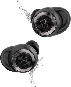 img 3 attached to Monster Wireless Earbuds: Super Fast Charge, Bluetooth 5.0, USB-C Charging Case, Built-in Mic - Sports-Ready, Water Resistant, Black