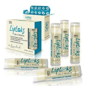 img 4 attached to 🌿 Organic Unflavored Lip Balm 5-Pack: Moisturize, Repair, & Protect Dry Chapped Lips- Candid Essentials