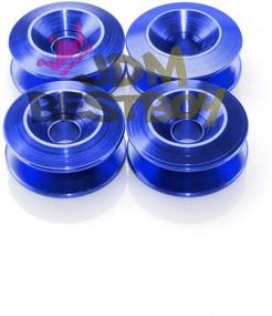 img 3 attached to JDMBESTBOY Blue Quick Release Fasteners For Car Bumpers Trunk Fender Hatch Lids Kit