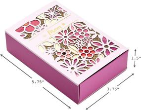 img 2 attached to Hallmark Paper Wonder Mother's Day Gift Box – Mom, Pink/Gold Glitter, Flowers - Small Slide Box for Moms, Grandmas, Nanas, and Mom Squads