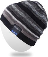 🧣 rotibox bluetooth beanie hat: wireless headphone for outdoor sports & xmas gifts logo