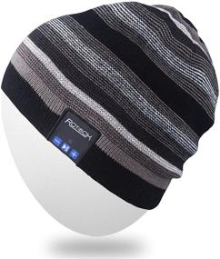 img 4 attached to 🧣 Rotibox Bluetooth Beanie Hat: Wireless Headphone for Outdoor Sports & Xmas Gifts