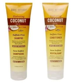 img 2 attached to Professional Marc Anthony Hydrating Coconut Oil & Shea Butter Set (Shampoo & Conditioner) for True Hair Care