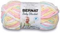 bernat baby blanket 3616 pitter patter: the perfectly cozy blanket for your little one logo