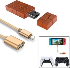 img 4 attached to Ultimate Wireless Controller Adapter: Nintendo Switch/Switch OLED, Windows, Mac & Raspberry Pi - Includes OTG Cable