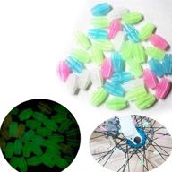 enhance your bike with 144 pcs luminous colorful spokes bead set - assorted colors, perfect bike decoration accessories for kids - donleeving luckycivia logo