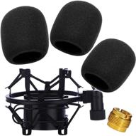 microphone windscreen anti vibration suspension diameter1 8in logo