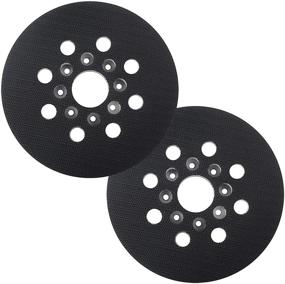 img 4 attached to 5-Inch ROS20vs Replacement Sanding Pad - Compatible with Bosch RS035, 8-Hole Hard Hook-&-Loop Sander Backing Pad - Fits ROS10, ROS20VS, ROS20VSC, ROS20 - Pack of 2 (2)