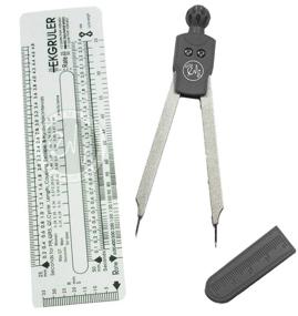 img 4 attached to 🩺 Elevate Your Medical Practice with Scrubsmart EKG Caliper Ruler