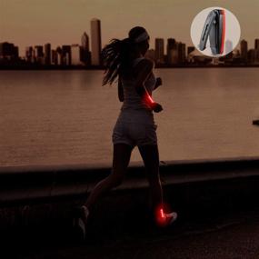 img 2 attached to 🔦 USB Rechargeable LED Safety Lights (2 Pack): Clip-on Strobe Running Lights for Runners, Joggers, Walkers, Kids, Dogs, Bike Tail Lights - Enhancing Visibility with Reflective Gear Accessories