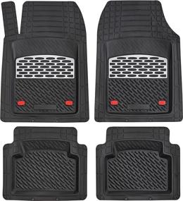 img 4 attached to Sapphire Automotive Floor Mat All Weather Interior Accessories