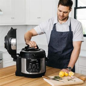 img 3 attached to 🍲 NINJA FD401 Foodi 8-qt. 9-in-1 Deluxe XL Cooker & Air Fryer-Stainless Steel Pressure Cooker, 8-Quart, (Renewed): Unbeatable Kitchen Appliance for Versatile Cooking