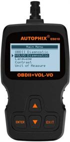 img 2 attached to 🚗 Улучшите диагностику автомобиля Volvo с помощью автосканера Autophix ES610 OBD2.