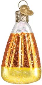 img 4 attached to 🎄 Christmas Candy Corn Hanging Tree Ornament by Old World - Optimized for SEO