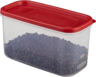 🍲 rubbermaid modular food storage container 10 cup - racer red: organize & preserve food логотип