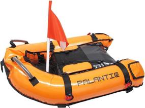 img 4 attached to Palantic Scuba Diving Inflatable Gangway Float Boat: Dive Flag & Air Pump Included!