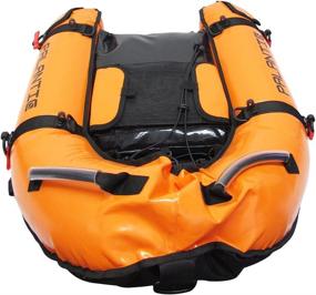 img 3 attached to Palantic Scuba Diving Inflatable Gangway Float Boat: Dive Flag & Air Pump Included!