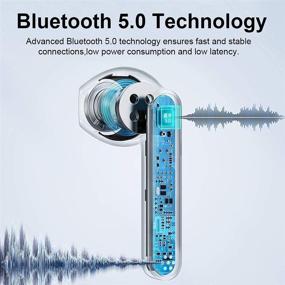 img 3 attached to Vealvion Bluetooth Headphones Waterproof Sweatproof