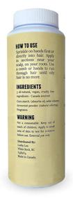 img 1 attached to 🌾 Lushy Lox Dry Shampoo Powder: All Natural, Blonde and Light Hair Shades, 1.7 oz