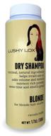 🌾 lushy lox dry shampoo powder: all natural, blonde and light hair shades, 1.7 oz logo