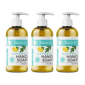 img 4 attached to 🍋 Brittanie's Thyme Natural Olive Oil Hand Soap, Lemon Sage - 12 fl oz, Pack of 3 - Cruelty Free, Vegan, No Synthetic Additives, No Sulfates, Paraben Free, Phthalate Free - Organic and Refreshing Cleanser
