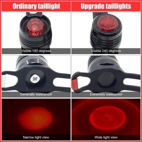 img 3 attached to USB Rechargeable Bike Tail Light: 26 Hours of Super Bright LED Illumination, 3 Light Modes for Mountain Bikes, Road Bicycles, Backpacks - Waterproof & Easy Installation