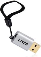 🔌 lzyco usb to audio jack adapter | external sound card with integrated audio out & microphone in | 3.5mm aux trrs jack | silver logo