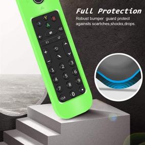 img 2 attached to Shockproof Silicone Protective Case for PDP Gaming Multipurpose Talon Media Remote Control Xbox One Blu-Ray Streaming Media - Glowgreen