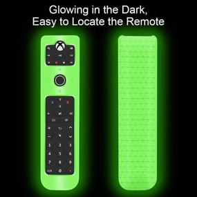 img 3 attached to Shockproof Silicone Protective Case for PDP Gaming Multipurpose Talon Media Remote Control Xbox One Blu-Ray Streaming Media - Glowgreen