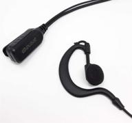 earhook earpiece motorola rdu2080d pulsat logo