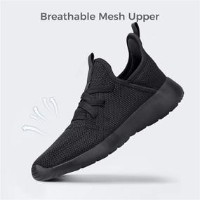 img 3 attached to 👟 Breathable Lightweight Mesh Slip-on Walking Shoes for Women - Footfox Casual Workout Sneakers