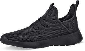 img 4 attached to 👟 Breathable Lightweight Mesh Slip-on Walking Shoes for Women - Footfox Casual Workout Sneakers