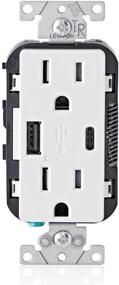 img 4 attached to Leviton T5633 W Charger Resistant Receptacle Electrical