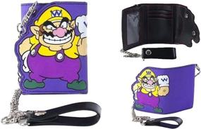 img 1 attached to Wario Tri Fold Chain Wallet