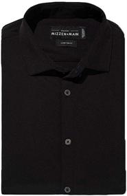 img 3 attached to Mizzen Main Button Shirt Large: Stylish and Versatile Men's Clothing for Shirts