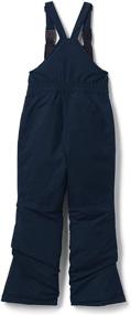 img 2 attached to Lands' End Kids Squall Waterproof Iron Knee Bib Snow Pants: Durable Protection for Active Kids