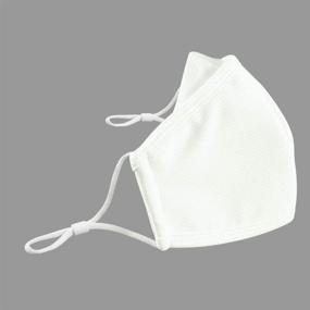 img 1 attached to 🎭 Adjustable Cloth Face Mask - Safe Sustain 3 PACK