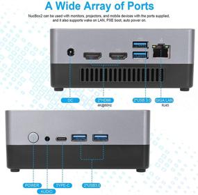 img 1 attached to Мощный мини-ПК: 8-го поколения процессор Intel Core i5-8279U, 16 ГБ оперативной памяти, 1 ТБ NVMe SSD, поддержка 4K Dual HDMI, Windows 10