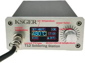 img 2 attached to 🌡️ KSGER Industrial Temperature Controller: Electronic Equipment for Powerful Hand Tool Applications