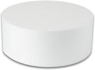 🍰 10x4 eps polystyrene circle - silverlake foam cake dummy disc for baking, crafting, modeling, art projects, and floral arrangements - ideal for cake display or diy school and home projects logo