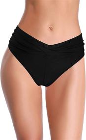 img 3 attached to SHEKINI Womens Cheeky Bikini Bottoms